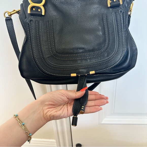 Chloé SMALL MARCIE BAG IN SOFT LEATHER - Picture 13 of 16